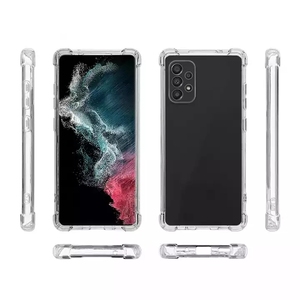 Funda de teléfono a prueba de golpes para samsung galaxy, carcasa transparente de cuatro esquinas a prueba de golpes para samsung galaxy A91 A90 A72 A52 A51 <span class=keywords><strong>A71</strong></span> A32 - Product Image 2