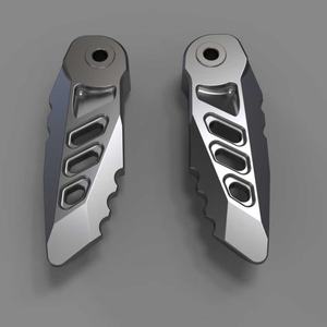 Accesorios para Moto, Reposapiés Delantero para Motocicleta, Reposapiés Delantero Antideslizante, Apto para Modificación de Piezas de Reposapiés Honda Giorno - Product Image 3