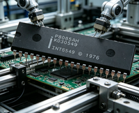 Microprocesseur vintage P8085AH 8 bits DIP40 Intel Classic pour contrôle d'instruments
