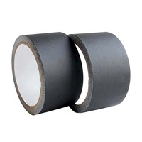 Film Lantai Dansa Matte Tugas Berat, Gaffer Panggung 50MM, Tape Kain Matte Hitam