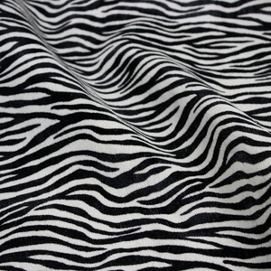 Tóc mềm mại và mượt mà trên da bò thật in họa tiết ngựa vằn, kích thước lớn, 1.2-1.4mm - Product Image 6