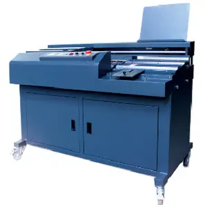 WD-460T Automatic 460mm/18'' Width A3 hot melt glue perfect binding machine electric hot glue book binding machine