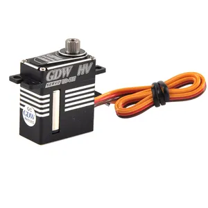 Servo para avião modelo RC, motor sem núcleo de torque GDW DS298MG 9.1KG, micro engrenagem de direção digital