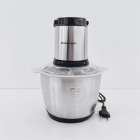 2025 Penjualan Terlaris 3L Penggiling Daging Kecil Bocsh Terbaik untuk Dapur Rumah Penggiling Daging Listrik Stainless Steel Murah dan Bertenaga