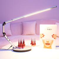 Lampe de bureau à LED pliable et à intensité variable, lampe de Table tactile réglable à 360 degrés, lampe de Protection des yeux