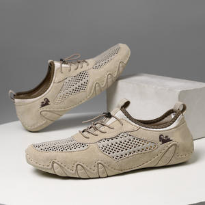 Baskets décontractées pour hommes, grande taille, tige en microfibre respirante, fermeture élastique, bout rond, semelle extérieure en caoutchouc, été Octopus - Product Image 4