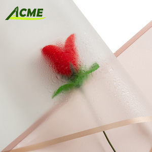 Bán Buôn Quà Tặng Bao Bì Giấy Nhiều Màu Sắc Mờ Không Thấm Nước Sang Trọng Hoa Quà Tặng Giấy Gói Với Vàng Cạnh - Product Image 6