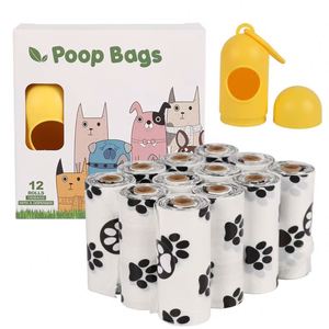 Sacs à déjections canines biodégradables en gros pour la promenade des animaux, avec parfum de lavande - Product Image 5