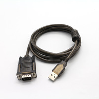 Cable Serial USB a RS232/RS422/485 con Chip FTDI FT232RL, Conector DB9 de 9 Pines, Plug and Play, 1.8m, para Windows/Mac