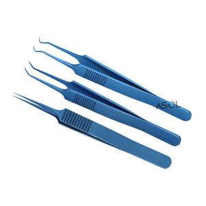 Pinzetta ottica pinzetta pinzetta Micro chirurgica 5 # pinzette a forcipe stile gioielliere - Product Image 4