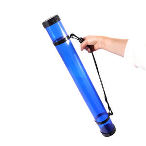 FOSKA Tubo de Almacenamiento de Plástico Resistente para Documentos, Pósteres y Arte, con Tapas, para Estudiantes de Arte, Pintura y Arquitectura - Product Image 6