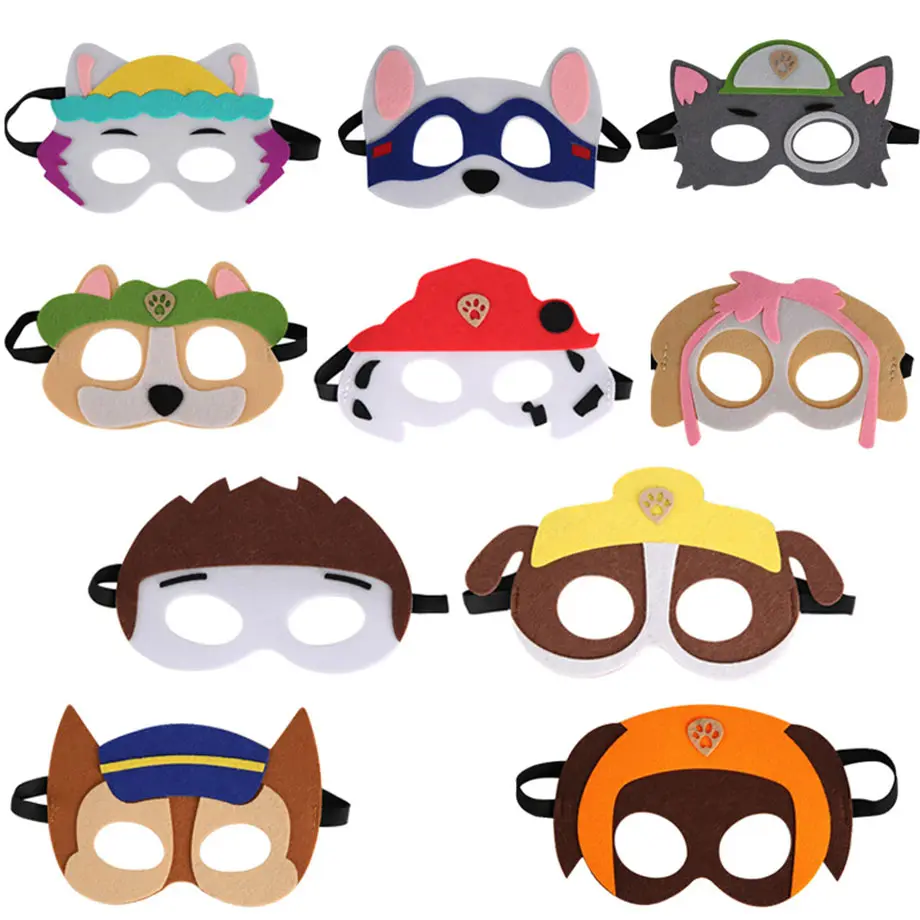 Einweg-Tier maske für Party EVA Material Halloween lustige Maske