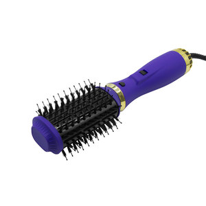 nuevo diseño 3 en 1 Cepillo de aire caliente un paso reventón secador de pelo cepillo Moldeador y desmontable de volumen para el - Product Image 5