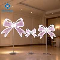 Lampes de sol LED personnalisables Anpu de grande taille, avec nœud, indice de protection IP65 et intensité réglable, pour la décoration de mariages et de fêtes