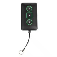 Control remoto Universal ABS de 433 MHz 3 para automatización del hogar, garajes, puertas, motores, operación de puerta, alimentación electrónica inalámbrica