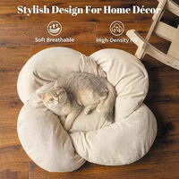 Lit surélevé pour chat, canapé en bois pour animaux de compagnie avec coussin moelleux, fauteuil inclinable surélevé, mobilier pour chat, maison pour chat, canapé-lit pour animaux de compagnie d'intérieur