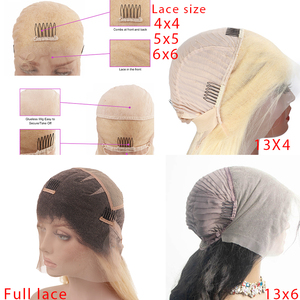 Rulcelie — perruque indienne naturelle, cheveux humains ondulés, tressée, 360, livraison rapide - Product Image 5