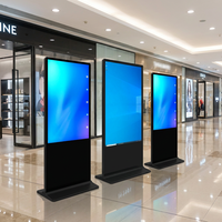 Kiosque tactile vertical sur pied pour publicité intérieure, écran d'affichage numérique HD LCD LED, pour entrepôt aux États-Unis