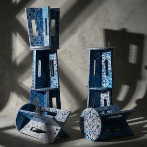 Sturdy Outdoor-Ready Recycled Seating with Modular Configuration for Hotels and Cafes - Product Image 1