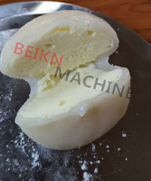 Machine automatique de remplissage de biscuits fourrés, machine à mochi glacé, machine à enrober les biscuits fourrés à vendre