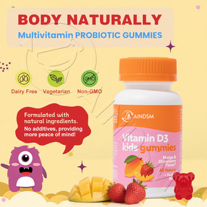 วิตามินดี3 กัมมี่สำหรับเด็ก รสแมงโก้สตรอว์เบอร์รี สูตรเสริมภูมิคุ้มกัน ผลิตภายใต้แบรนด์ของคุณเอง - Product Image 5