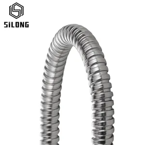 Waterproof Stainless Steel Corrugated Pipe Metal Flexible Conduit Galvanized Steel Hose