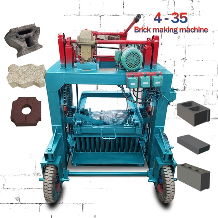 Полый твердый бетонный ясень Бетон цемент паве кирпич и блок машина Вибрационный двигатель