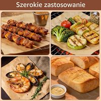Bruin bakpapier, vetvrij, voor cakes, koekjes, brood en gebak