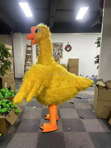 Disfraz inflable <span class=keywords><strong>de</strong></span> Mascota <span class=keywords><strong>de</strong></span> <span class=keywords><strong>cisne</strong></span> amarillo para <span class=keywords><strong>carnaval</strong></span> Material EVA adulto Unisex - Product Image 4