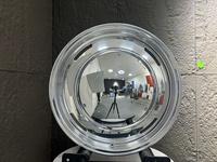Jante de roue de 17 pouces électro-plaquée pour grand pot, 5*112 ET38, technologie de tournage de précision CNC, disponible en 15-24 pouces pour la personnalisation