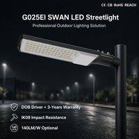 Luces Exteriores IP65 Impermeables de Aluminio, Venta Directa de Fábrica, Farola Integrada de Alto Lumen, Farola LED para Exteriores