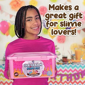 Superbe kit DIY de slime glacé, kit de fabrication de slime nuageux et moussant, cadeau de Pâques amusant, jouet éducatif - Product Image 5