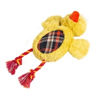 Jouets créatifs pour chiens en peluche en forme de vache laitière, sans rembourrage, jouets à mâcher pour animaux de compagnie