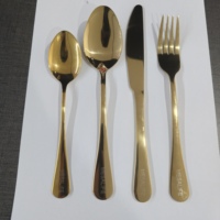 Ensemble de couverts en acier inoxydable 24 pièces, finition miroir, fourchettes, cuillères, couteaux, écologiques, légers, durables, traditionnels pour la maison