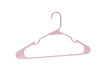 Cintres en plastique rose antidérapants pour usage quotidien, vente en gros, durables, en paille de blé – Offre spéciale