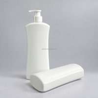 Bouteilles de lotion personnalisées de luxe en HDPE vides de 400 ml et 600 ml avec pompe distributrice, vente en gros pour emballages cosmétiques de lotion corporelle