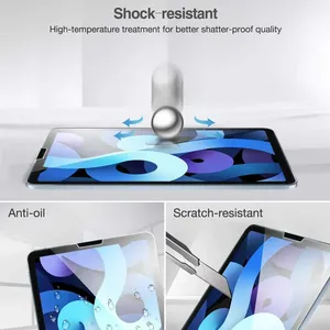 ฟิล์มกันรอยหน้าจอแบบพรีเมียมสำหรับ iPad Air/Pro 2026 ขนาด 11/13 นิ้ว  กระจกนิรภัยใสป้องกันรอยนิ้วมือ - Product Image 2
