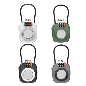 Bagaglio da viaggio Anti-smarrimento esterno codice di viaggio numero lucchetto a <span class=keywords><strong>combinazione</strong></span> a 3 cifre <span class=keywords><strong>con</strong></span> cavo - Product Image 6