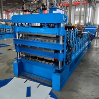 Machine de formage à rouleaux à trois couches 3.0kw-11KW entièrement automatique avec découpe et production continue sur longue durée