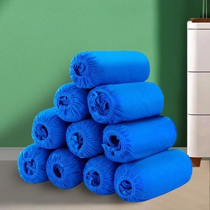 Fundas para zapatos de tela no tejida, fundas desechables para zapatos, antideslizantes para interiores y hogares, resistentes al desgaste, a prueba de polvo, transpirables. - Product Image 2