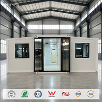 Maison Modulaire Préfabriquée Mobile Standard Locale 2/3 Chambres 20ft 40ft Conteneur Pliable Extensible Tiny House à Vendre