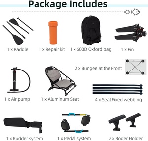 Precio de Fábrica al por Mayor, Envío Directo OEM, Bote Inflable para Pesca, Surf, Canotaje, Kayak Inflable - Product Image 3