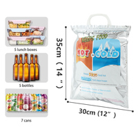 Mini sac de glace refroidisseur médical sac de vaccin isolé sacs isothermes voyage scolaire