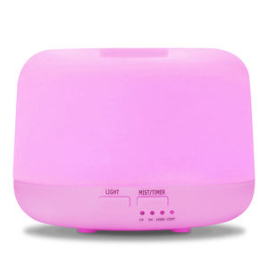 เครื่องเพิ่มความชื้นในอากาศ300/500/1000Ml,เครื่องพ่นไอน้ำอัลตราโซนิกเครื่องทำความชื้นหมอกไฟ LED เครื่องพ่นบำบัดด้วยกลิ่นหอม - Product Image 3