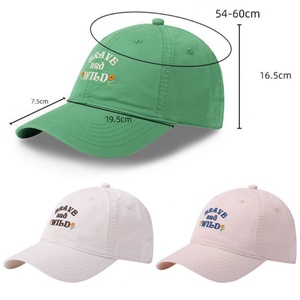 Wholesale Letter Embroidered Baseball Cap Women's Sun Protection Outdoor Leisure Duck Tongue <b>Hat</b> - Product Image 4