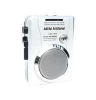 Radio cassette rétro AM FM, lecteur de cassette portable pas cher en gros avec enregistreur ODM, OEM, dropshipping
