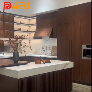 Độc đáo Granite Countertop đồ nội thất nhà bếp với đảo Mỹ phong cách rắn gỗ tủ bếp - Product Image 3