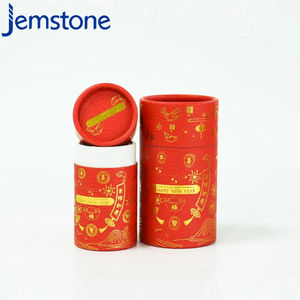 Venta caliente 100% papel redondo biodegradable reciclado puede embalaje artesanía tubo de papel de cartón Kraft - Product Image 6