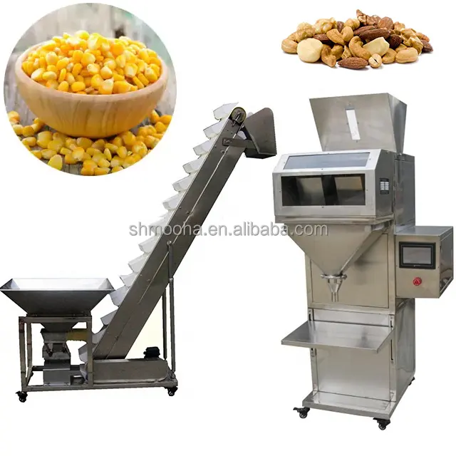 3g~6kg Salt Grain Granule Weighing Filling Machine Food Snack Popcorn Bag Filling Machines Coffee Beans Weighing Bag Filler