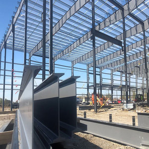Colonne d'atelier en acier robuste et résistant à la corrosion - Pilier industriel préfabriqué en acier pour la construction d'entrepôts - Product Image 3